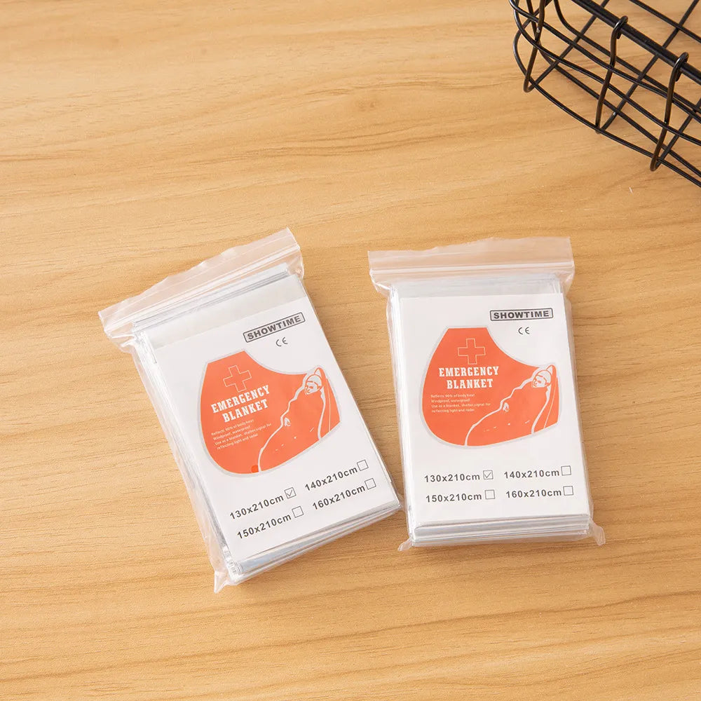 Omni Haven 4-Pack Emergency Thermal Blanket Kit