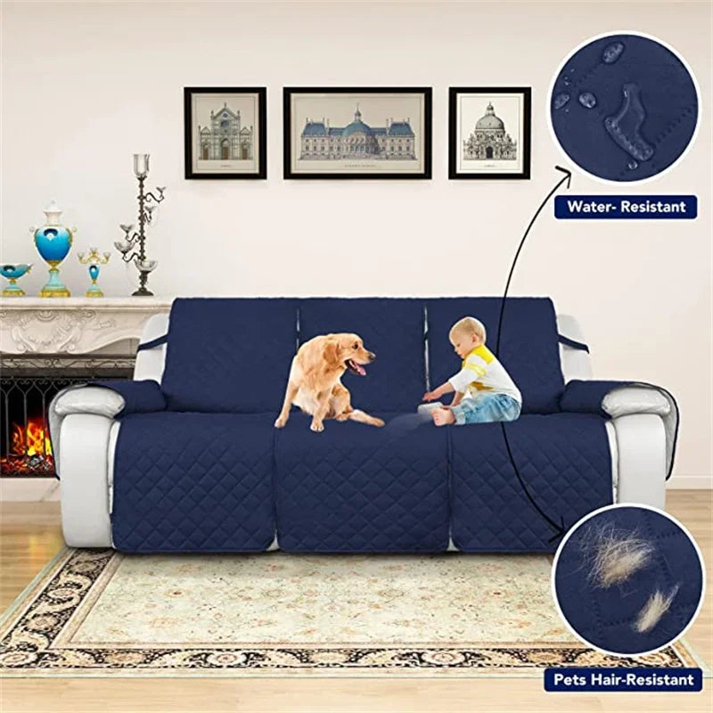 Water-Repellent Quilted Sofa Seat Cover