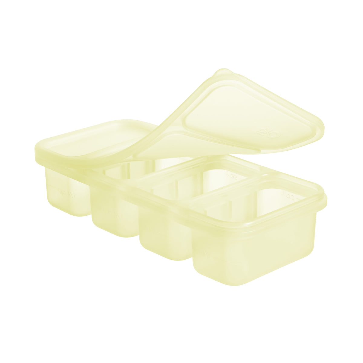 Olababy Silicone Freezer Portion Tray with Lid – ½ Cup