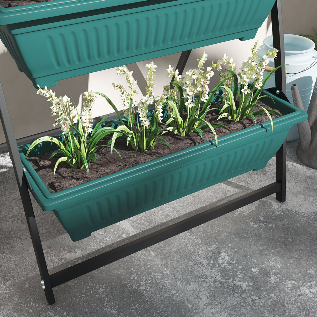 Outsunny 4-Tier Vertical Garden Planter