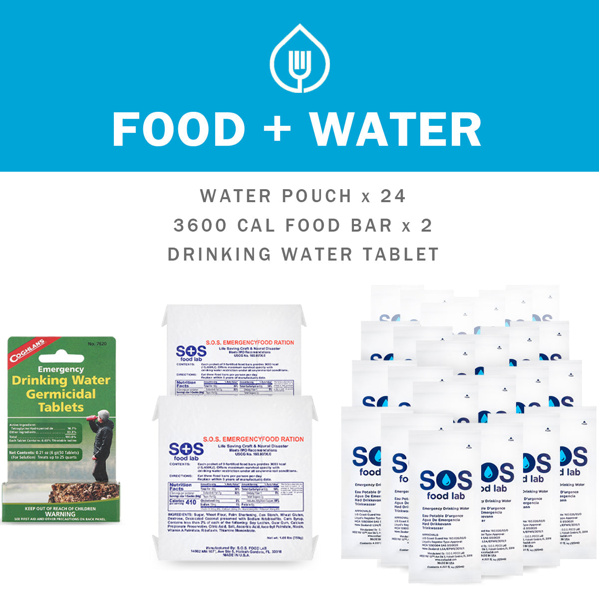 STORM II™ 72-Hour Emergency Kit for 2 People