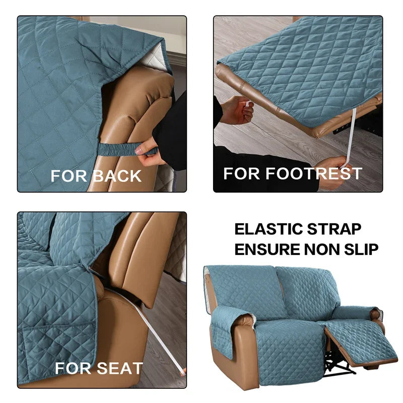 Water-Repellent Quilted Sofa Seat Cover