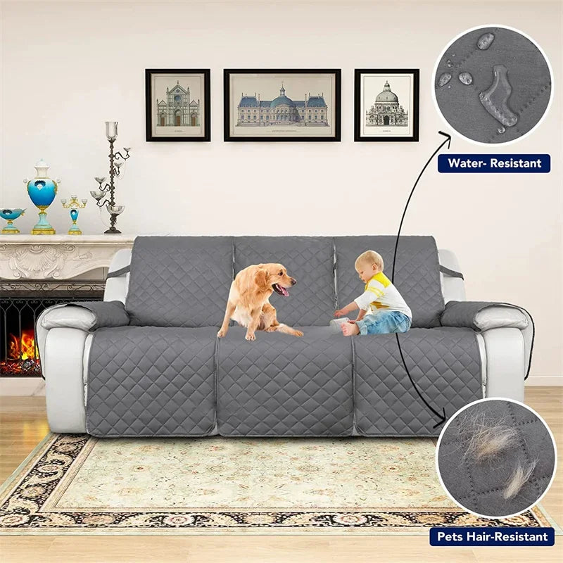 Water-Repellent Quilted Sofa Seat Cover