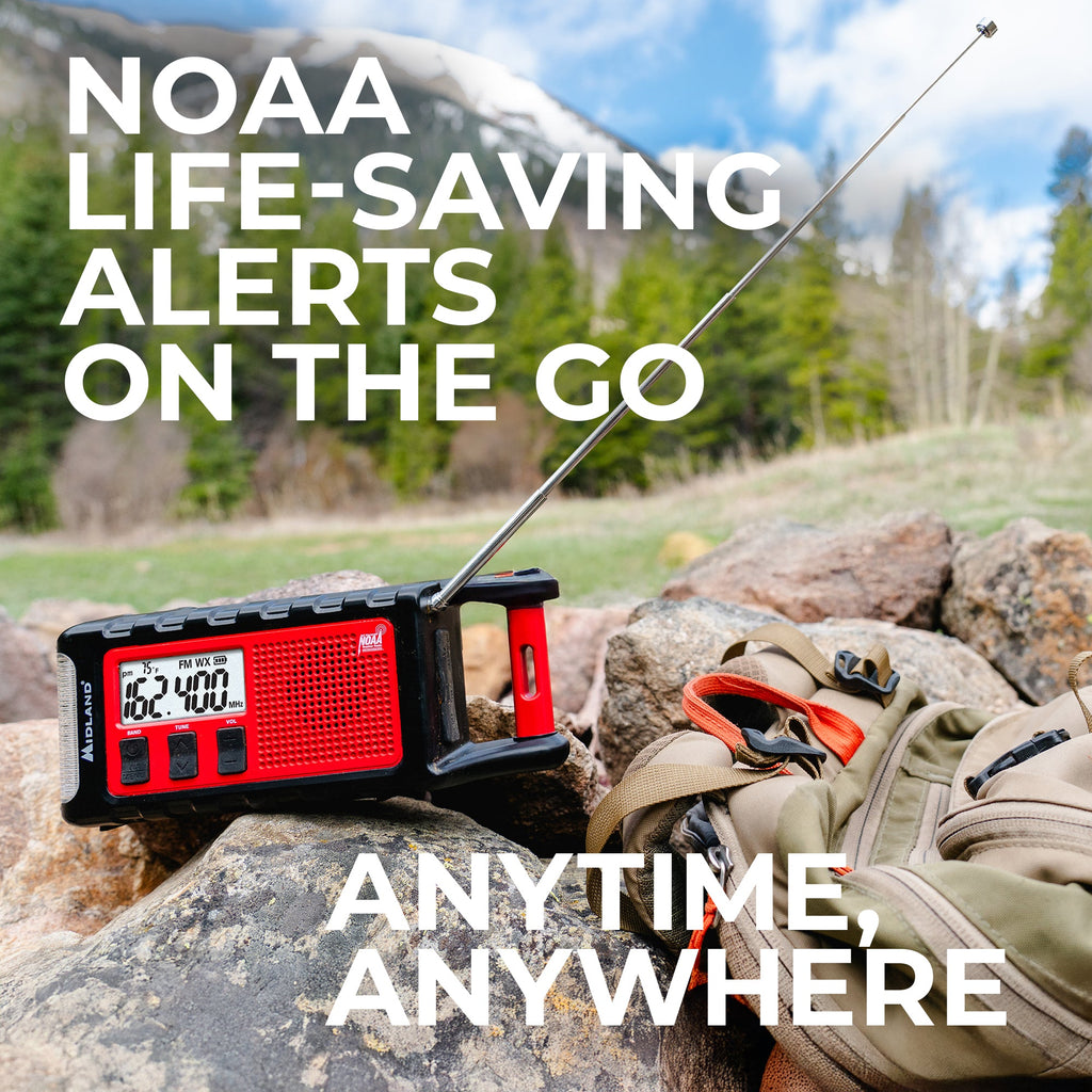 Midland ER310PRO Emergency Crank Radio | 10,000mAh Power Bank