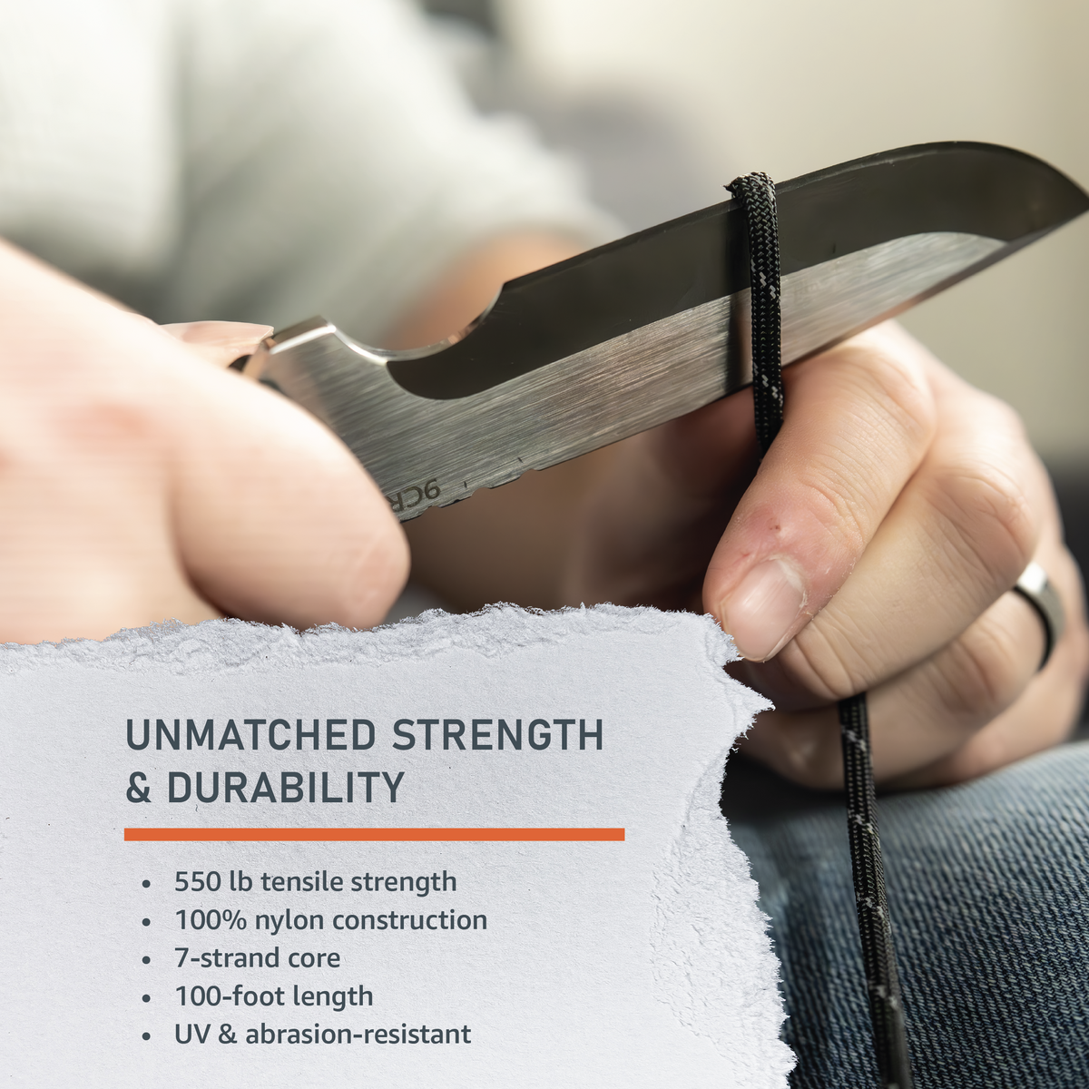 100-Foot Heavy-Duty Paracord