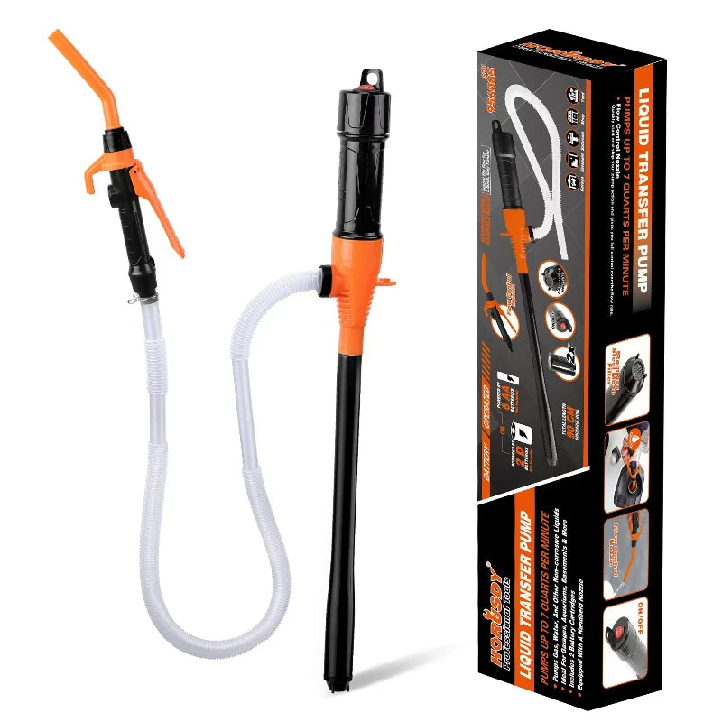 Portable Battery-Powered Fuel Transfer Pump