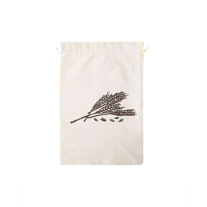 Reusable Breathable Linen Bread Storage Bag