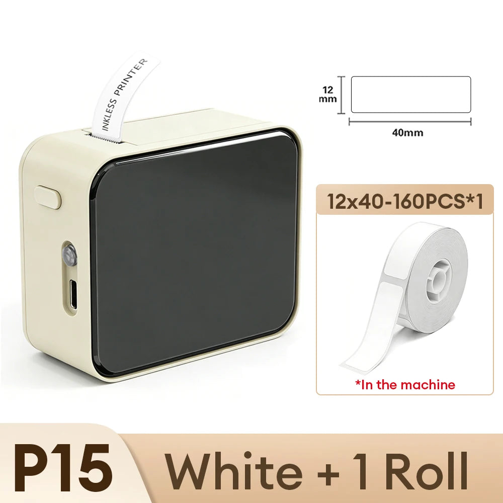 Omni Haven Pocket Bluetooth Thermal Label Maker – Marklife P15