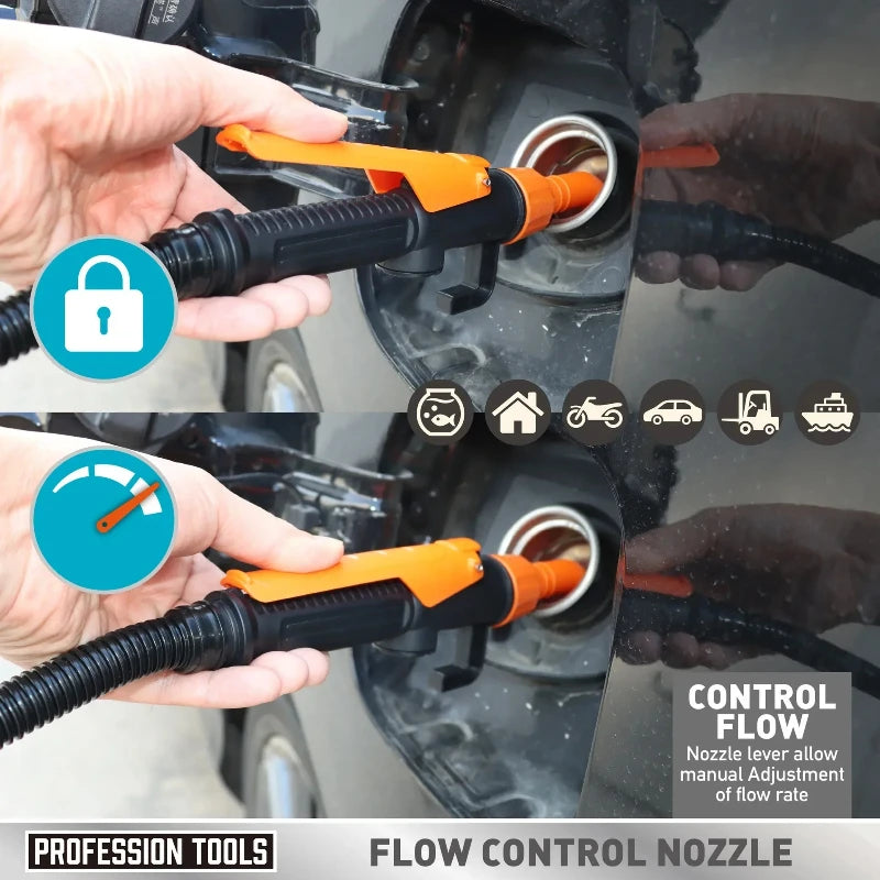 Portable Battery-Powered Fuel Transfer Pump