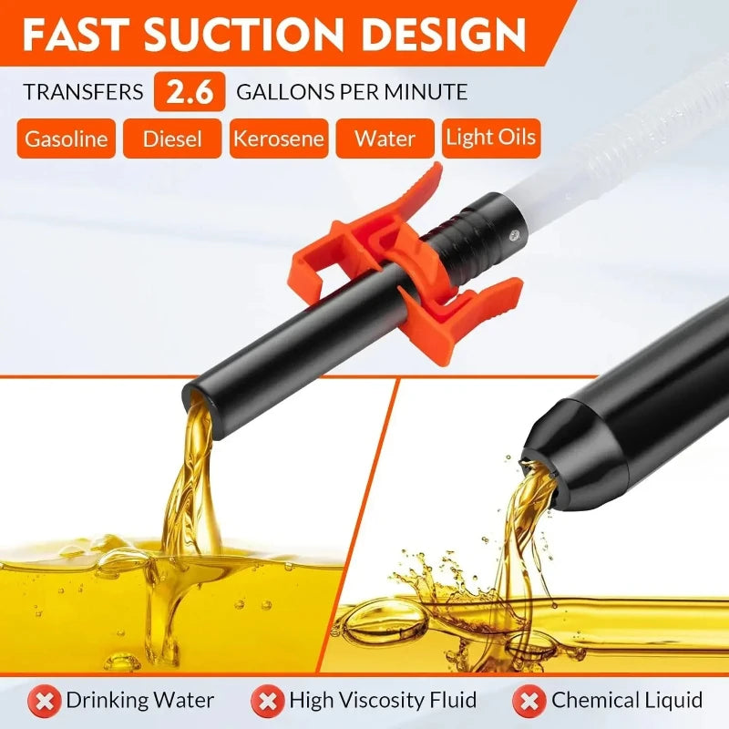 Portable Battery-Powered Fuel Transfer Pump
