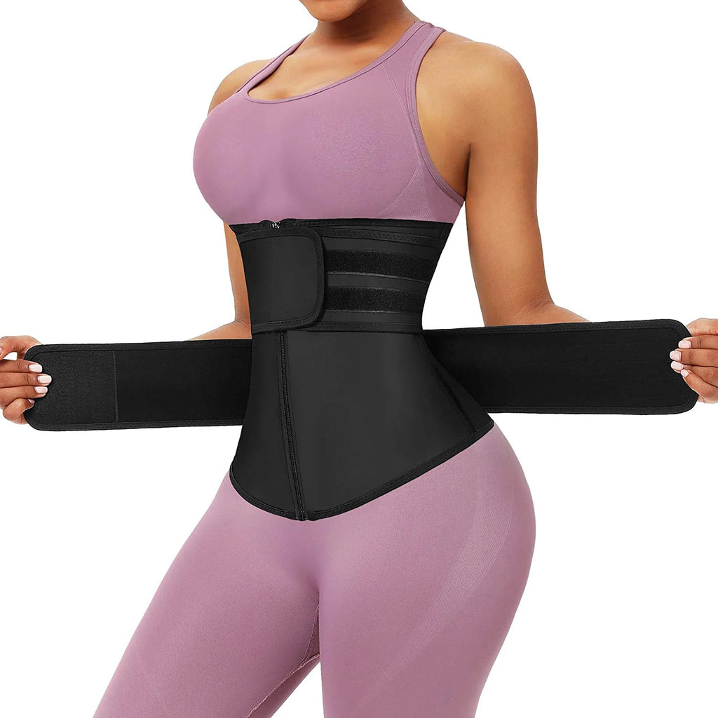 Adjustable Workout Waist Support & Sweat Band