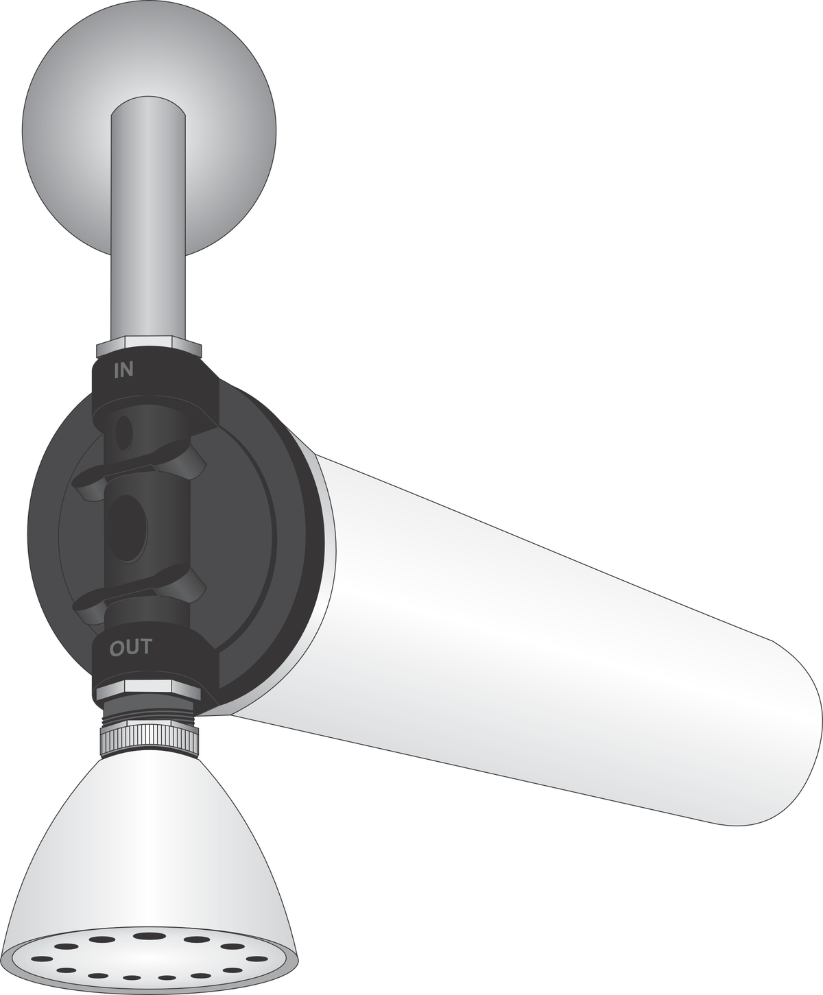 Sentry H2O Shower Filter System