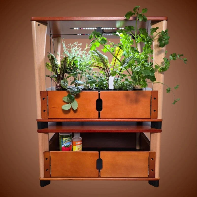 Aquager 24-Plant Indoor Hydroponic Garden Bundle
