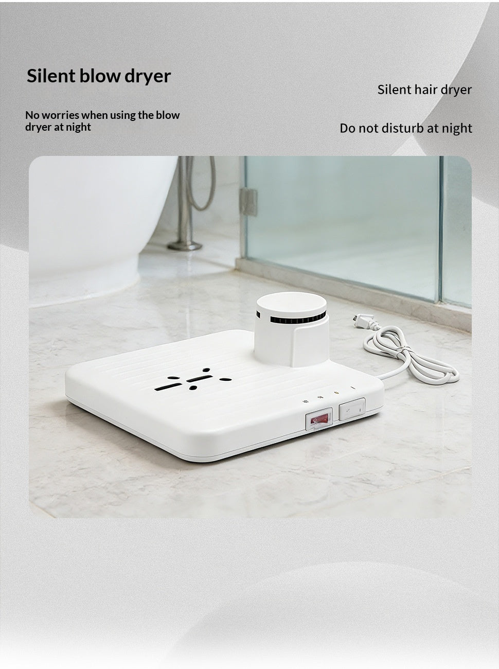 Step-On 960W Body Dryer – Warm & Cool Air