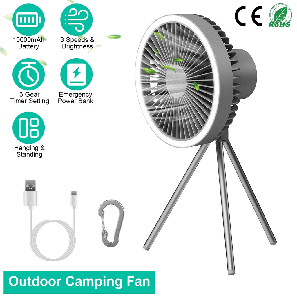 Omni Haven 10,000mAh Camping Fan & Lantern