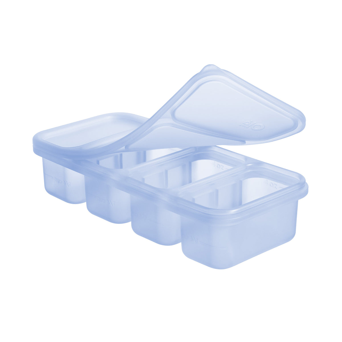 Olababy Silicone Freezer Portion Tray with Lid – ½ Cup