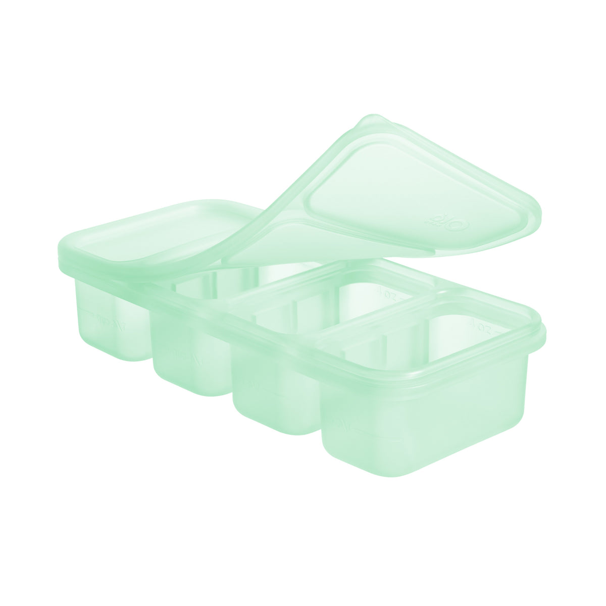 Olababy Silicone Freezer Portion Tray with Lid – ½ Cup