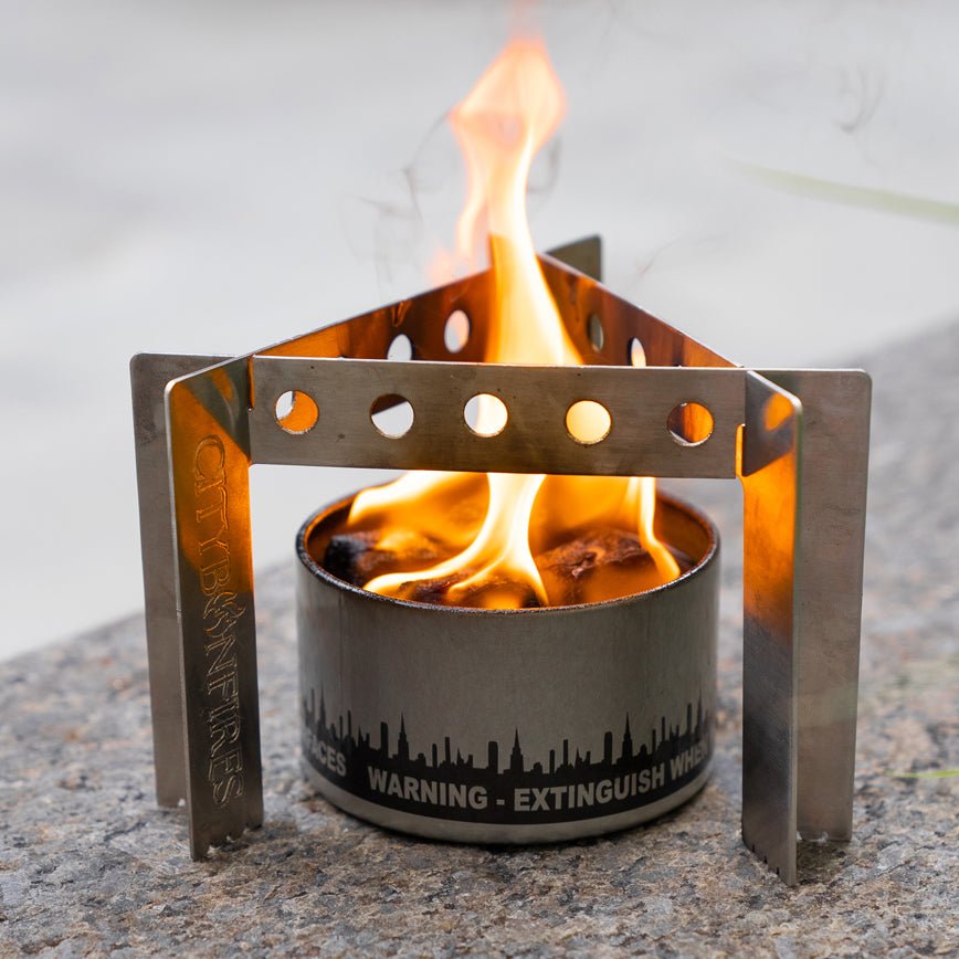 City Bonfires Collapsible Camp Stove, Cooker & Trivet