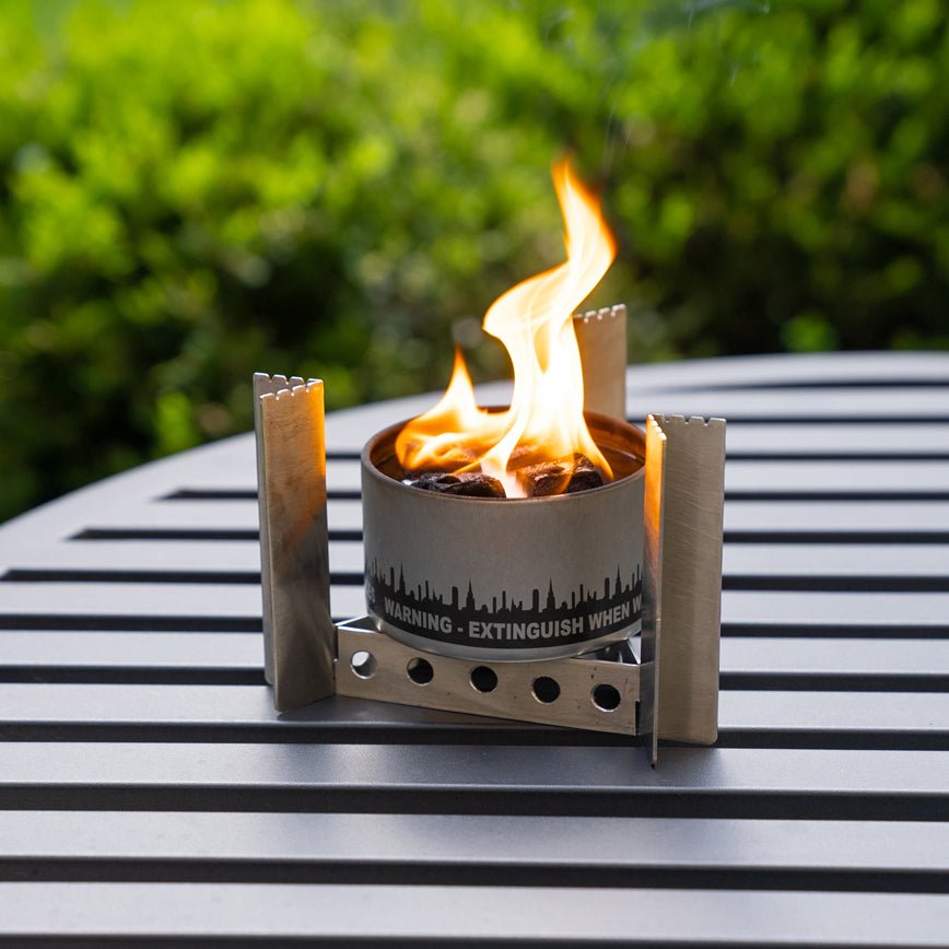 City Bonfires Collapsible Camp Stove, Cooker & Trivet
