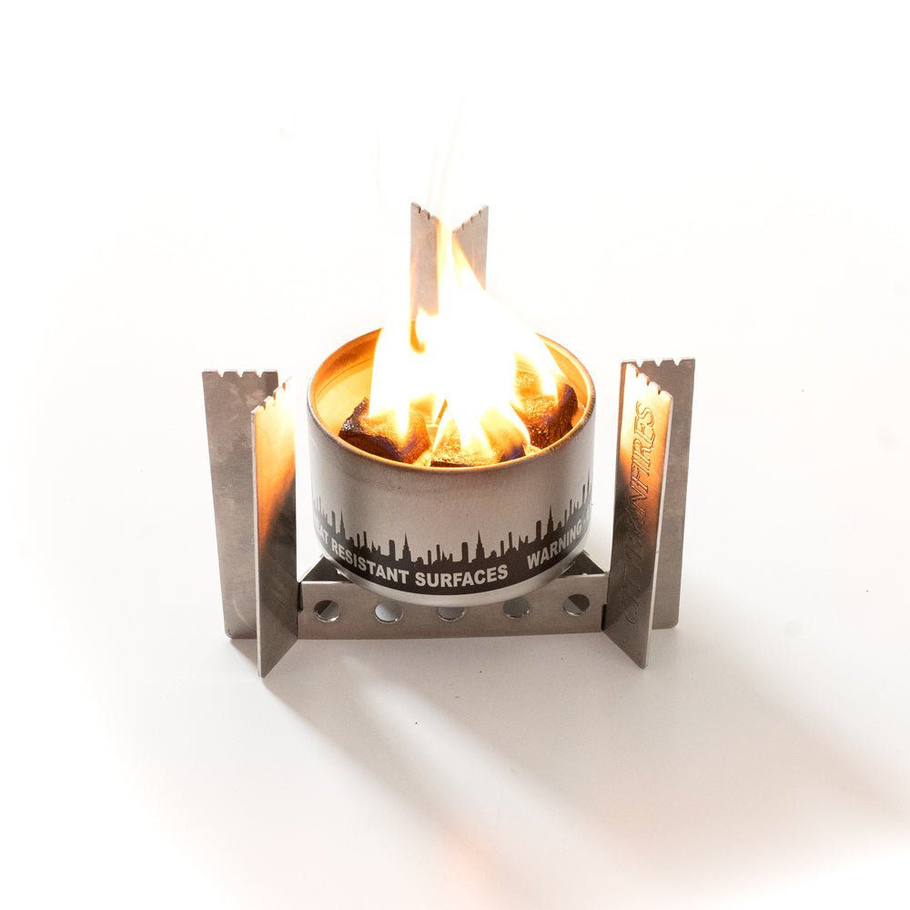 City Bonfires Collapsible Camp Stove, Cooker & Trivet