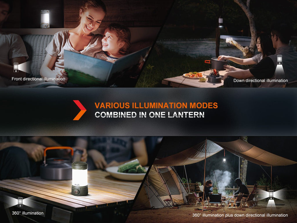 Fenix CL26R PRO Rechargeable Lantern | 650 Lumens